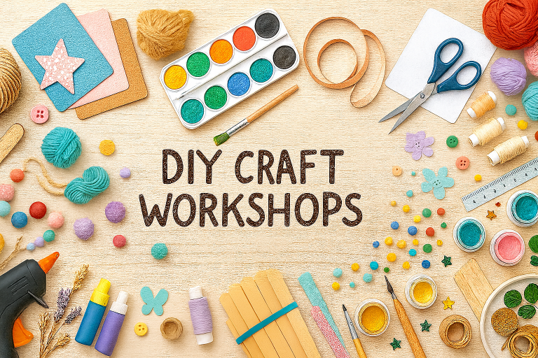 Talleres DIY para principiantes: aprende manualidades paso a paso