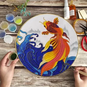 manualidad cloisonné